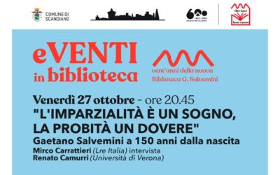 Due approfondimenti su Gaetano Salvemini alla biblioteca di Scandiano