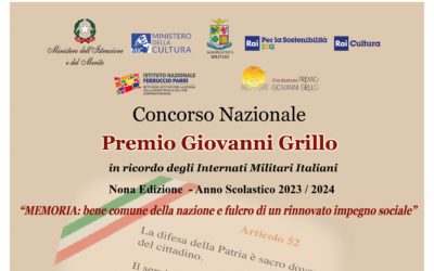 Nona edizione del premio nazionale Giovanni Grillo