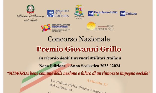 Nona edizione del premio nazionale Giovanni Grillo