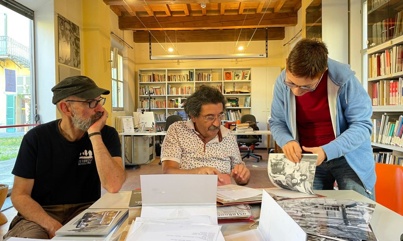 Elit Tauber visita l’archivio di Istoreco