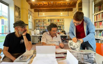 Elit Tauber visita l’archivio di Istoreco