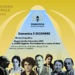 Inaugurazione mostra biografica “Reggio Emilia – 3 dicembre 1943”, a 80 anni dall’arresto degli ebrei reggiani