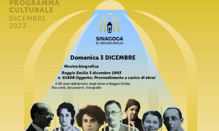 Inaugurazione mostra biografica “Reggio Emilia – 3 dicembre 1943”, a 80 anni dall’arresto degli ebrei reggiani