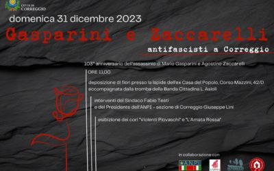 Gasparini e Zaccarelli, antifascisti a Correggio