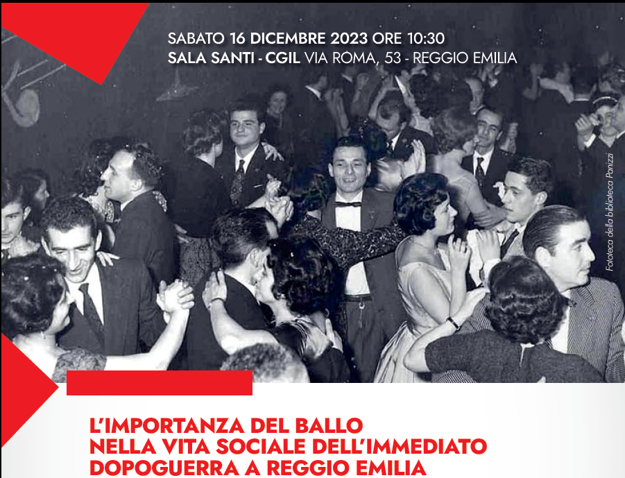 “L’importanza del ballo nella vita sociale dell’immediato dopoguerra a Reggio Emilia”
