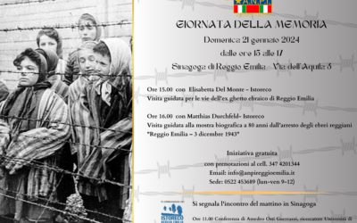Visita alla sinagoga cittadina con Anpi Reggio Emilia