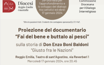 Proiezione del documentario “Fai del bene e buttalo ai pesci” il 17 gennaio 2024