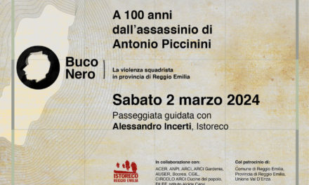 Passeggiata guidata “A 100 anni dall’assassinio di Antonio Piccinini”