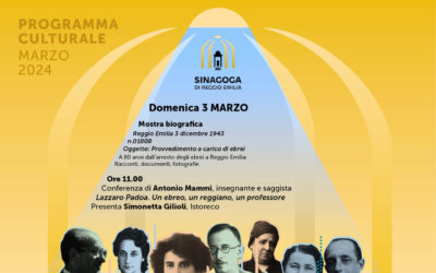 “Lazzaro Padoa. Un ebreo, un reggiano, un professore”