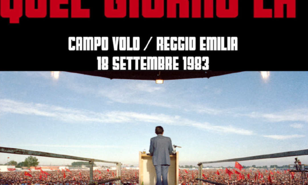 Il docufilm sull’ultimo intervento di Berlinguer alla festa nazionale dell’Unità proiettato a Cavriago