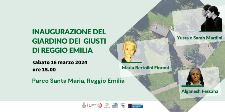 Inaugurazione del Giardino dei Giusti di tutto il mondo di Reggio Emilia