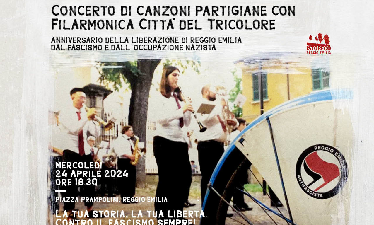 Concerto di canzoni partigiane con la Filarmonica Città del Tricolore