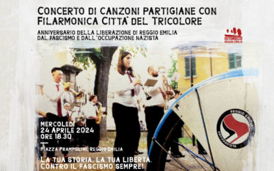 Concerto di canzoni partigiane con la Filarmonica Città del Tricolore