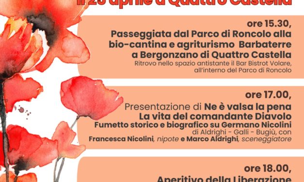 Il 25 Aprile 2024 a Quattro Castella