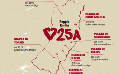 Il 25 aprile 2024 con Istoreco in provincia di Reggio Emilia