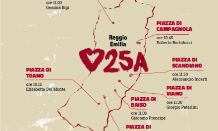 Il 25 aprile 2024 con Istoreco in provincia di Reggio Emilia