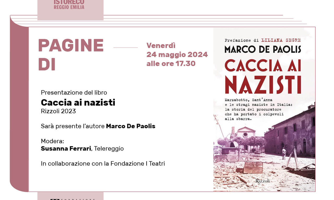 Presentazione del libro “Caccia ai Nazisti” con Marco De Paolis