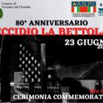Il 23 giugno 2025 l’81° Anniversario dell’eccidio de La Bettola