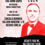 Giacomo Matteotti: 100 anni dopo – Cena conviviale al Circolo Bernieri