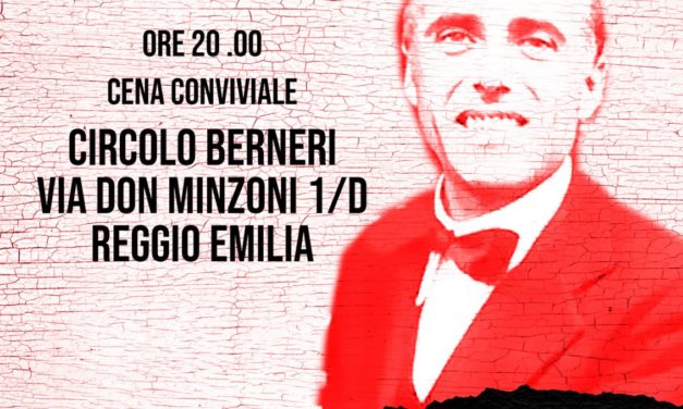 Giacomo Matteotti: 100 anni dopo – Cena conviviale al Circolo Bernieri