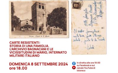 Carte di famiglia resistenti: l’Archivio Bagnacani e la storia di Mario, Internato Militare Italiano