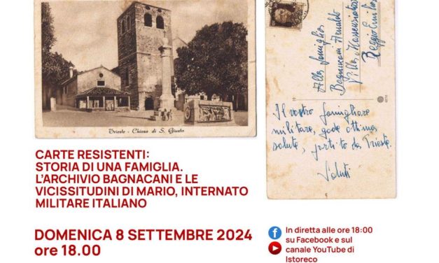 Carte di famiglia resistenti: l’Archivio Bagnacani e la storia di Mario, Internato Militare Italiano