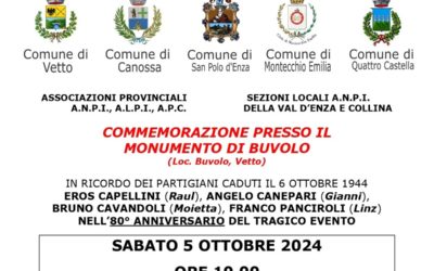 80° anniversario dei caduti di Buvolo