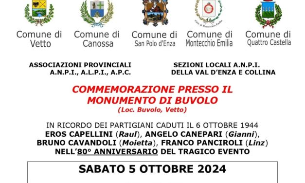 80° anniversario dei caduti di Buvolo