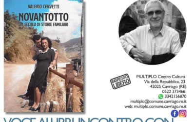 Presentazione di “Novantotto. Un secolo di storie familiari” al Multiplo di Cavriago