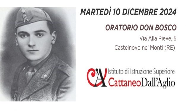 “Aldo Dall’Aglio a ottanta anni dalla sua scomparsa” a Castelnovo Monti RINVIATO PER MALTEMPO