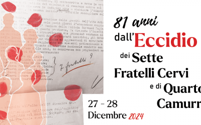 Commemorazioni per l’81° anniversario dell’assassinio dei Fratelli Cervi e di Quarto Camurri