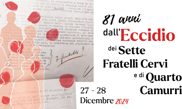 Commemorazioni per l’81° anniversario dell’assassinio dei Fratelli Cervi e di Quarto Camurri