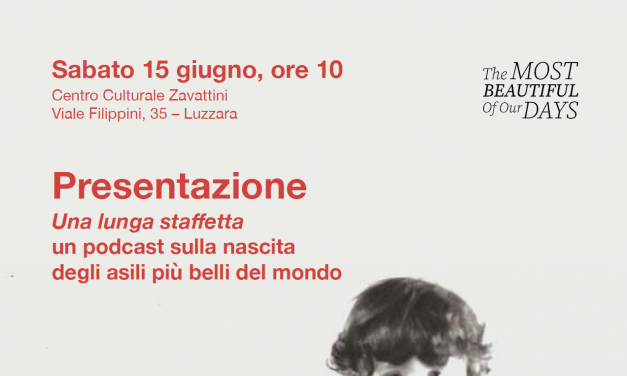 Una lunga staffetta: presentazione del podcast sulla storia dei servizi educativi 0-6 reggiano il 15 giugno a Luzzara