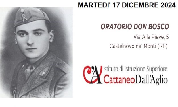 “Aldo Dall’Aglio a ottanta anni dalla sua scomparsa” a Castelnovo Monti RECUPERO