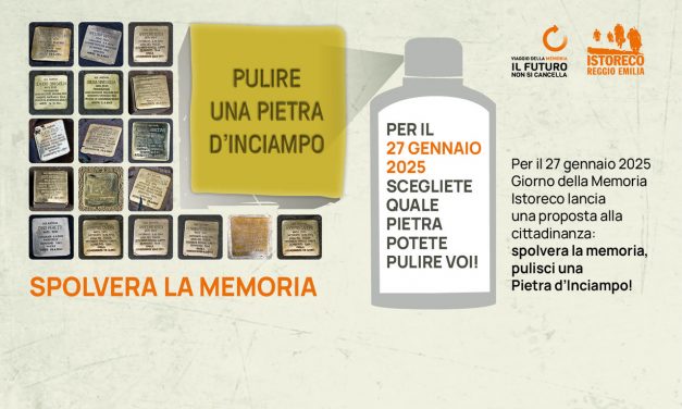 Giorno della Memoria 2025, spolvera la memoria e adotta una pietra d’inciampo!