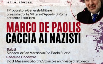 Presentazione del libro “Caccia ai Nazisti” di Marco De Paolis a San Martino in Rio