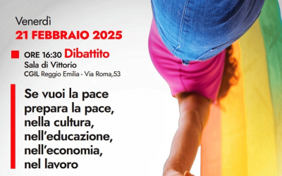 Se vuoi la pace prepara la pace. Nella cultura, nell’educazione, nell’economia, nel lavoro