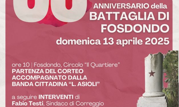 80° anniversario della battaglia di Fosdondo a Correggio