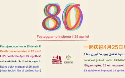È festa di aprile: celebriamo la Liberazione in tutte le lingue di Reggio!