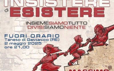 “Insistere di esistere” di Massimo Zamboni al Fuori Orario con Istoreco
