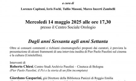 “Il PCI al cinema”: storia, politica e cultura il 14 maggio