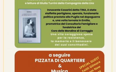 Presentazione “Tina” e pizzata di quartiere al Mirabello