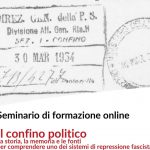Seminario online – Il confino politico: storia, memoria e fonti