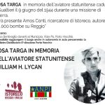 Gualtieri ricorda l’aviatore Usa William H. Lycan per la Festa della Repubblica