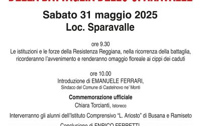 81° Anniversario della Battaglia dello Sparavalle