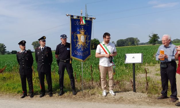 L’omaggio di Gualtieri all’aviatore William H. Lycan