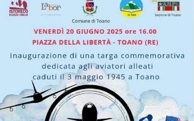 Toano ricorda gli aviatori alleati – 20 giugno 2025