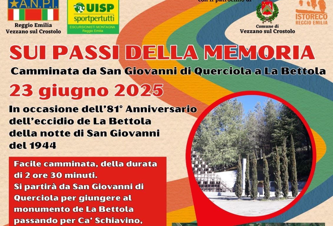 Da San Giovanni di Querciola a La Bettola “Sui passi della memoria” 2025