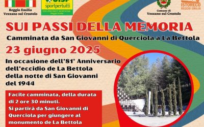 Da San Giovanni di Querciola a La Bettola “Sui passi della memoria” 2025