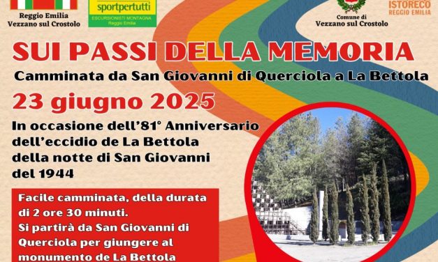 Da San Giovanni di Querciola a La Bettola “Sui passi della memoria” 2025